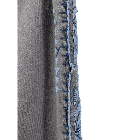 Johnny Was Women's Gray Embroidered Leggings Size Small - Picture 5 of 5